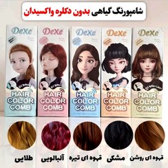 تصویر شامپو رنگ مو دکسی DEXE Hair Color