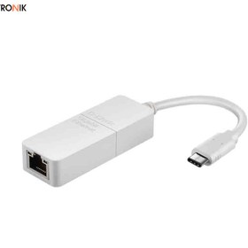 تصویر تبدیل USB-C به Gigabit Ethernet دی لینک مدل DUB-E130 D-LINK USB-C to Gigabit Ethernet Adapter DUB-E130