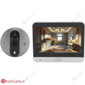 تصویر چشمی درب دیجیتال مانیتور دار ED-300PB کیفیت ۴ مگاپیکسل 