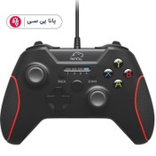 تصویر دسته بازی سیم دار تسکو مدل TSCO TSCO TG-120 TSCO TSCO TG-120 GAME PAD