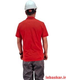 تصویر تیشرت کار قرمز 