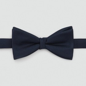تصویر پاپیون کلاسیک برند mango man Classic bow tie with microstructure