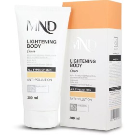 تصویر کرم روشن کننده بدن BODY WHITENING CREAM | MND 