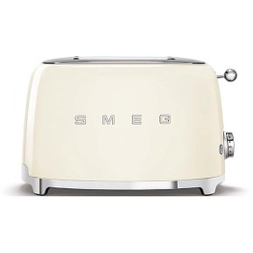 تصویر توستر نان اسمگ دو اسلایس کوچک SMEG TSF01 - استیل کروم SMEG TSF01