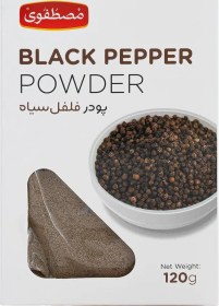 تصویر پودر فلفل سیاه 120 گرم 