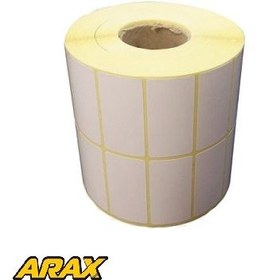 تصویر برچسب پرینتر لیبل زن لیوکام مدل 25X50 LEOCOM Termal Label Roll 25X50