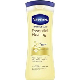 تصویر لوسیون بدن ترمیم کننده جوی دوسر وازلین Vasline Dry Skin Repair حجم 400 میلی لیتر Vasline Intensive Care Dry Skin Repair with Pure Oat Extract Body Lotion