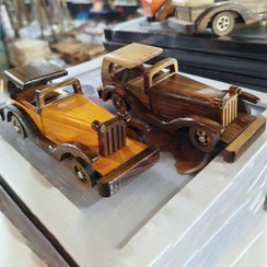 تصویر ماشین چوبی دکوری 