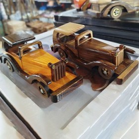 تصویر ماشین چوبی دکوری 