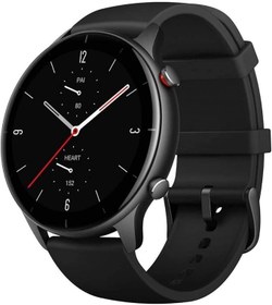 تصویر Amazfit GTR 2e Smart Watch 1.39 AMOLED Always-On Display SpO2 Blood Oxygen Sensor 90 Sports Modes 24hrs Health Monitoring | 5 ATM Water Resistance | 24 Days Battery Life | Built-In Alexa - Black | ساعت هوشمند Amazfit GTR 2e 1.39 AMOLED همیشه روشن سنسور اکسیژن خون SpO2 90 حالت ورزشی نظارت 24 ساعته سلامت | 5 ATM مقاومت در برابر آب | 24 روز عمر باتری | الکسای داخلی - مشکی 