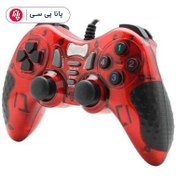 تصویر دسته بازی تکی شوکدار سیمی Excel X-101 Excel X-101 fantasy double shock controller