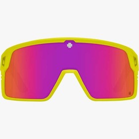 تصویر عینک اسکی اسپای spy | MONOLITH MATTE NEON YELLOW - HAPPY GRAY GREEN PINK SPECTRA MIRROR