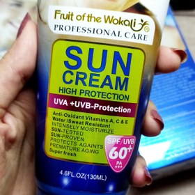 تصویر ضد آفتاب وکالی spf 50 ا Wokali SPF 50 Sunscreen Wokali SPF 50 Sunscreen
