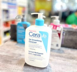 تصویر ژل شستشوی سراوی CERAVE حجم 473میل مدل SA Smoothing 