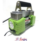 تصویر پمپ باد ماشین ایکس کورت دو سیلندر مدل XAC-6020 XAC-6020 Xcort Auto AIR Compressor Pump 150 PSI X2 Cylinder 60L 23A