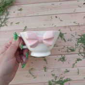 تصویر فنجان طرح پاپیون 