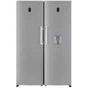 تصویر یخچال فریزر دوقلو ال جی مدل B404-F401 رنگ نقره ای 