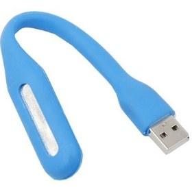 تصویر چراغ فانتزی usb LED بدنه بنفش رنگ 