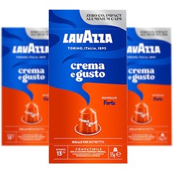 تصویر کپسول قهوه کرم گوستو لاوازا 10 عددی (lavazza) 55 گرم 