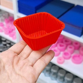 تصویر کاپ کیک مربعی 