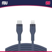 تصویر کابل 1 متری Type C به Lithghning بلکین CAA009bt1MBK Belkin CAA009bt1MBK Lithghning to Type C Charging Cable