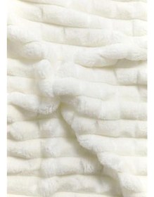 تصویر ست پتو دو نفره ۳ تکه مدل مدرن خطی رنگ استخوانی برند merinos Modern Line 3 Piece Double Blanket Set Bone