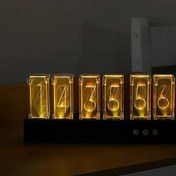 تصویر ساعت رومیزی دیجیتال GUANGGE RGB GUANGGE RGB Digital Desk Clock