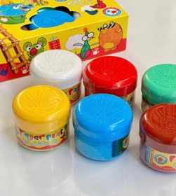 تصویر رنگ انگشتی ۶ تایی 