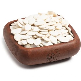 تصویر تخمه کدو مرمری خام 