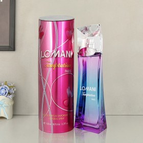 تصویر عطر ادکلن لومانی زنانه تمپیشن LOMANI Femptation اورجینال 