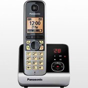 تصویر گوشی تلفن بی سیم پاناسونیک مدل KX-TG6721 ا Panasonic KX-TG6721 Cordless Phone Panasonic KX-TG6721 Cordless Phone