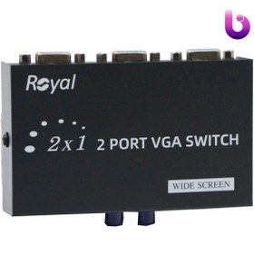 تصویر سوییچ Royal VGA-15-2C 2Port 