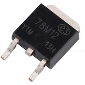 تصویر رگولاتور +12 ولت L78M12CDT پکیج TO-252 (اورجینال) 