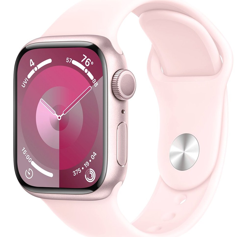 Pink apple outlet series 3 watch