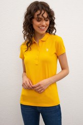 تصویر پولوشرت روزمره زنانه زرد برند us polo assn G082GL011.000.937511 ا Sarı Kadın T-Shirt Sarı Kadın T-Shirt