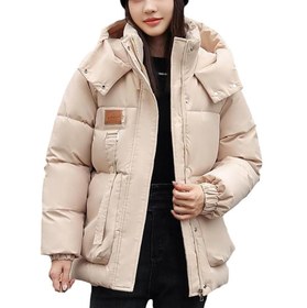 تصویر کاپشن پفی استایل Y2K 