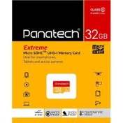 تصویر کارت حافظه panatech کلاس full UHS-I 10 ظرفیت ۳۲GB 