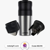 تصویر اسپرسو ساز تبلیغاتی LEPRESSO مدل Portable Burr Grinder Coffee Maker 