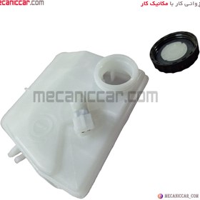 تصویر مخزن (منبع) روغن ترمز با درب پژو 207 نرسی Expansion tank