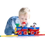 تصویر اسباب بازی قطار با علائم کامل برند تولو Tolo 