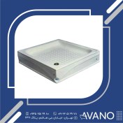 تصویر زیر دوشی سنی پلاستیک مدل سوفیا 75*75 بدون شاسی 