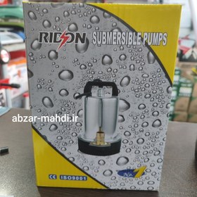 تصویر پمپ کفکش ۱۲ ولت یک اینچ‌ ریدون مدل ZQB12V بدنه استیل سیم پیچ مس RIDON