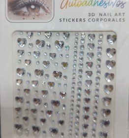 تصویر نگین و مروارید چسبی - طرح۴ 