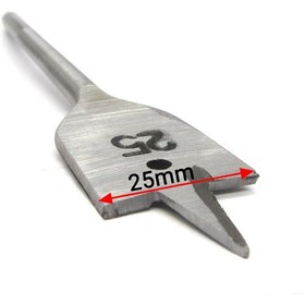 تصویر مته برگی ولف سایز 25 میلیمتر 