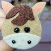 تصویر سرمدادی طرح اسب 