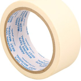 تصویر نوار چسب کاغذی آبریل پهنای 4 سانتی متر Abril Paper Adhesive Tape Width 4 cm