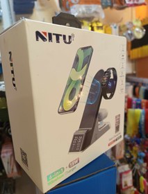 تصویر شارژر ۶ کاره نیتو NITU wireless charger