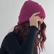 تصویر کلاه بافت زنانه مدل 1011 