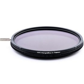 تصویر فیلتر پولاریزه نیسی مدل NISI VARI ORANGE & BLUE C-POLARIZER 82MM 