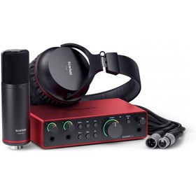 تصویر پکیج استودیویی Focusrite Scarlett 2i2 Studio 4th Generation 